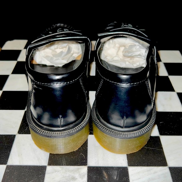 Dr. Martens Women’s Adrian Tassel Leather Loafers Black Sz. 7 USM - Picture 4 of 6